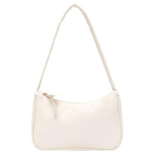 Female Baodan Shoulder Bag Simple Wild Net Red Armpit Bag Bowknot Handbag PU Leather Bag Lady Handbag White