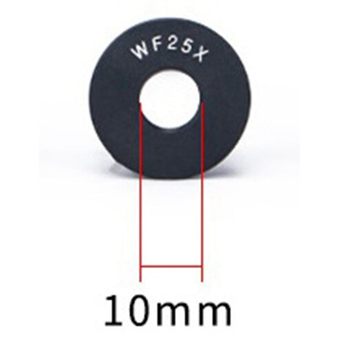 Oculaire D'Installation D'Oculaire de Microscope Biologique Wf25X Taille 23.2Mm Champ de Vision 9Mm 1