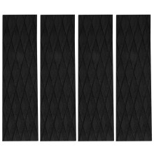 4Pcs Surfboard Traction Pads EVA Surfing Skimboard Deck Traction Pads Anti-Slip Front Tail Pad for Surfboards,Kiteboard
