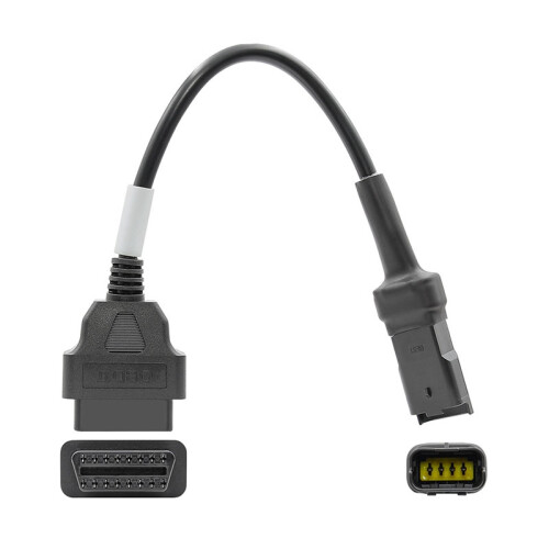 OBD Motorcycle Cable for  4 Pin Plug Cable Diagnostic Cable 4Pin to OBD2 16 Pin Adapter 1