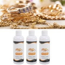 3x100ml Schmuckreiniger Lösung für Silber, Gold, Glas Oberflächenpflege