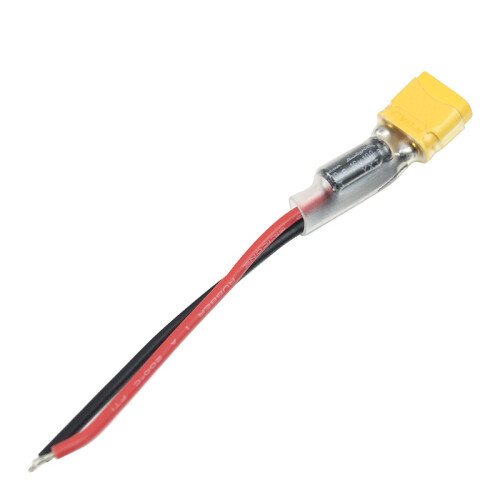 XT30 Plug Connector Power Cord with Capacitor RC Battery Cable Silicone for Sailfly-X RC FPV Drone Models
