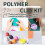 45 Pcs Polymer Clay Tool Kit Acrylic Polymer Clay Roller Clay Blade Cutter Acrylic Sheet Round Circle Punch Tools 5