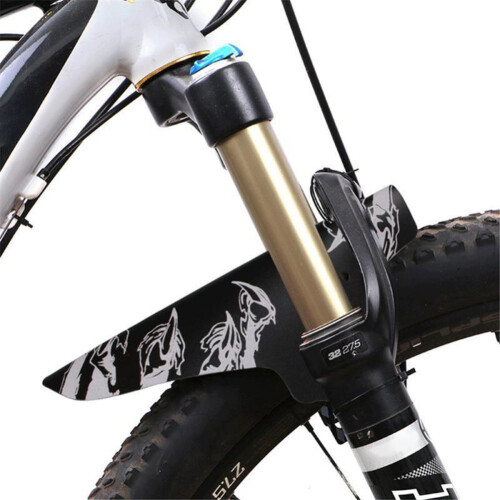 Bicycle Reflective  Ultra-Thin Front Fork Simple Rain  Mountain Bike Mudguard Cycling Rain Shield  A