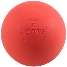 KSONE Massageboll 6,3 cm Fasciaboll Lacrosseboll Yoga Muskelavslappning SmäRtlindring BäRbar Fysioterapiboll B
