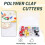 45 Pcs Polymer Clay Tool Kit Acrylic Polymer Clay Roller Clay Blade Cutter Acrylic Sheet Round Circle Punch Tools 3