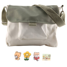 Korean Cute Small Bag Soft Sister Girl Heart Soft Cute Student Shoulder Bag Japanese Harajuku Messenger Bag Woman Green