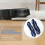 2Pcs Roller Main Brush for Cecotec Conga Excellence 1090 Vacuum Cleaner Roller Brush Cleaning Replacement Accessories 6
