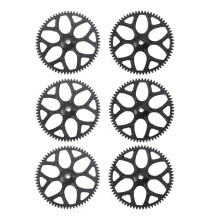 6Pcs Main Gear for  V911S V977 V988 V930 V966 XK K110 RC Helicopter Airplane Drone Spare Parts Accessories