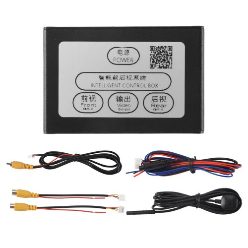 Car Front View Camera Switcher Parking Camera Converter Front Rear View Video  Channel Control Box