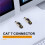 6-Pack Tool Free Shielded RJ45 Cat 8, Cat8 Field Termination Plug, Cat8 Connector, Cat8 Plug 8
