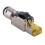 6-Pack Tool Free Shielded RJ45 Cat 8, Cat8 Field Termination Plug, Cat8 Connector, Cat8 Plug 6