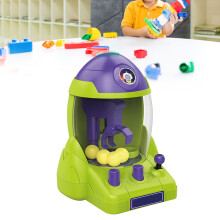 Macchina Spremi-Gatto per Bambini, Viola & Verde, Gioco Arcade in Plastica