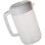 Plastic Kettle with Handle, Used for Hot and Cold Water, Iced Tea and Fruit Drinks, 2.5L (White) 3