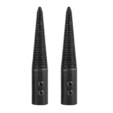 3 StüCk / 1 Satz Polieren Pleuel Konischer Spindel Adapter mit Gewinde für Polieren Scheibe zum Polieren Des Bankpuffers