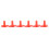 Badminton Racket Racquet Stringing Grommets Eyelets Replacement Accessories Guard Tube 6 Nails Type Red 8