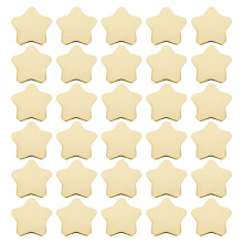 30 Stuks Stervormige Papieren Borden Gouden Wegwerp Feestbord Pentagram Serviesbord voor Serviesgoed, Goud