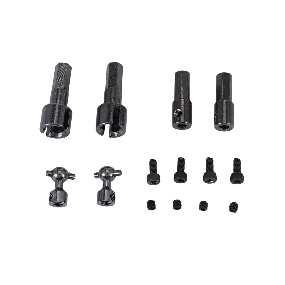 Metal Front & Rear Axle Drive Shaft Cvd Set For Wpl C14 C24 C34 B14 B24 B36 Mn D90 Mn99s Rc Car Upgrade Parts 4712843120000