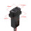 Car Digital Voltmeter Temperature Gauge 2 in 1 Voltage Temp LED Display Meter for 3