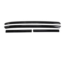 Tira de Adorno de Rejilla Inferior Central Delantera de Coche de 4 Piezas para 7.5 MK7.5 Accesorios Decorativos Modificados