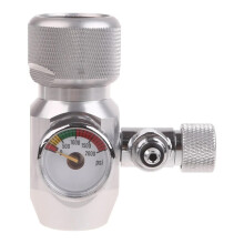 Aquarium CO2 Regulator with Solenoid for Precise CO2 Control and Easy Pressure Adjustment