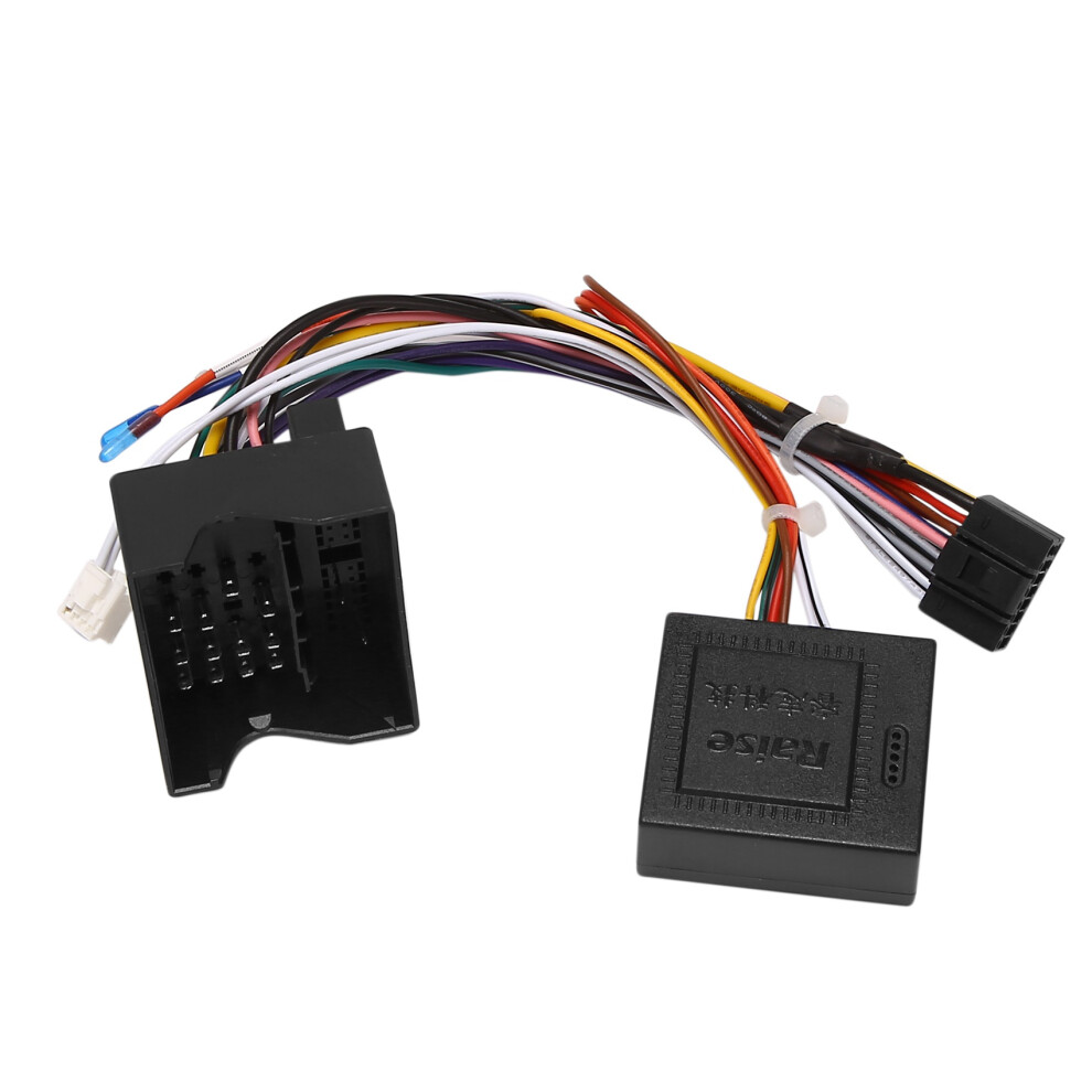 Car Stereo Audio 16Pin Android Power Wiring Harness Cable Adapter + Canbus Box For Mondeo / Focus /C-Max 07-10 4712630930362