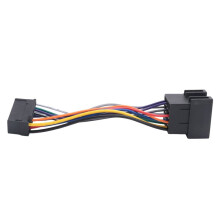 16 Pin Car Stereo Radio Harness ISO for Radio to ISO Radio Plug Auto Adapter Wiring Harness Connector