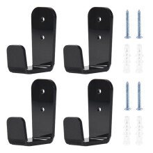 4 PCS Hockey Stick Display Holder Wall Mount, Club Display Rack, Hockey Stick ,for Horizontal Hanger for Home Wall