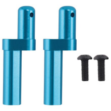 Soporte de FijacióN de Montaje de Placa de BateríA de Metal de 2 Piezas para TT-02 TT02 1/10 RC Car Upgrade Parts, 2