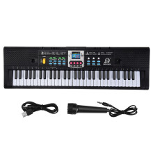 MQ 61 Tasti Pianoforte Elettronico Musica Digitale Tastiera Elettronica Strumento Musicale Regalo con Microfono per Bambini Principianti