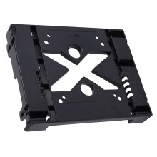 5.25 Optical Drive Position 2.5 Inch to 3.5 Inch SSD 8CM Fan HDD Adapter Tray Dock Hard Drive Holder for PC Enclosure