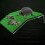 Lawn Turtle Basking Platform Turtle Resting Basking Platform, Simulation Grass Turtle Ramp for Turtle Tank, Reptile L 3