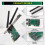 Wireless Card WiFi  PCI-E Express to PCI-E Adapter with 2 Antenna External for PC 1