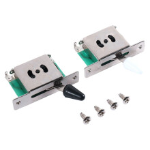 2Pcs 5 Way Pickup Selector Toggle for ST/SQ Series Electric Guitar Shift Switchs