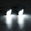 Pair 13.5V LED Under Side Mirror Light Signal Lamp for  Octavia Mk3 5E 2012-2017 with White Light 4