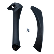 Maniglia per Porta Interna Destra 'Auto con Sostituzione del Rivestimento del Coperchio per  Serie 3 E90 E91 E92 2004-2012 Nero