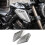 Gloss Silver Motorcycle Frame Side Panel Guard Cover Shell Intake Pipe Protector for  CB650R 2019 2020 2021 2