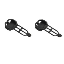 Funda Protectora de Piel de Gel para Bicicleta para Sensor de Cadencia, para Bryton, Cubierta Negra del Sensor de Computadora Magene, 2 Piezas