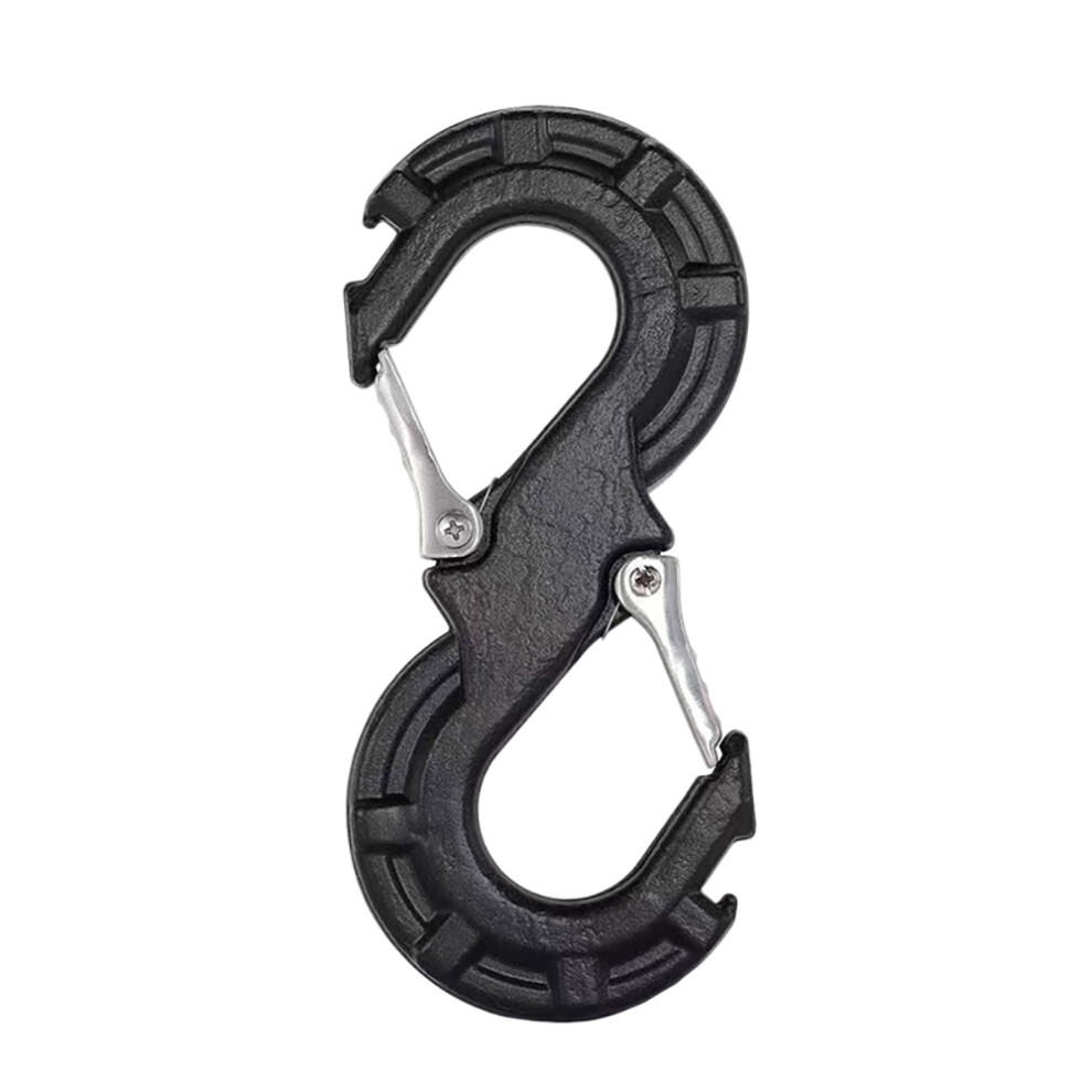 S-Shape Quick Rescue Shackle Trailer Winch Hook Car Jk Offroad Towing Recovery Kits 4X4 Auto Winch Trailer Shackle Black 6032562161206