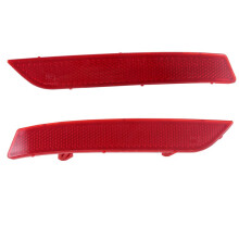Rear Bumper Reflector Light for 508 508 2010 2011 2012 2013 2014 Rear Bumper Lights Bar Warning Lamp