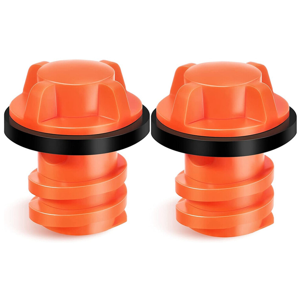 Cooler Drain Plugs Replacement Compatible With Most Rotomolded Coolers,Small Drain Plugs With Leak-Proof Design 2Pcs 4711672675316