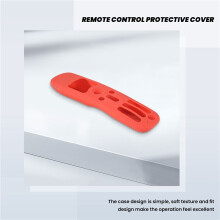 Estojo de Silicone para AN-MR21GC MR21N/21GA Capa Protetora para Controle Remoto OLED TV Remoto uma MR21GA (Vermelho)