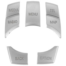 Car Multimedia CD Buttons Decorstion Cover Trim Sticker for- 5 Series 7 Series