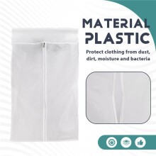 1PCS Clothing Rack Dust Cover Clothes Hanging Bag Enclosed Clothes Rack Floor Hanger Cover Wardrobe Storage Cover B