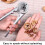 Nutcracker for Walnuts, Kitchen Tool for Nuts, Funnel Walnut Pliers, Sturdy Nut Crackers Opener Tool Walnuts Pecan Nut 3