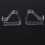 4 Pcs Home Party Clear Plastic 20mm-35mm Desk Table Cloth Clips 7