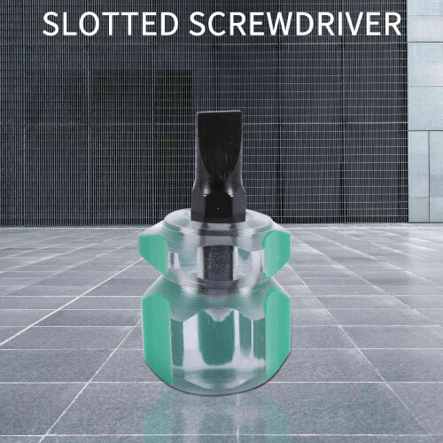 Short Stubby Phillips Slotted Screwdriver Set 1