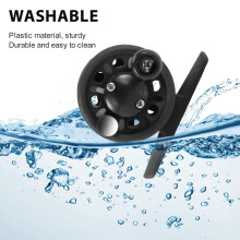 Plastic fly reel river fishing fly fishing Stream left / right exchange possible (reel diameter 42 mm)