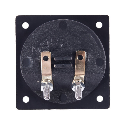 Square Shape Double Binding Post Type Speaker Box Terminal Cup Black 1