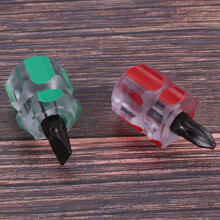 Short Stubby Phillips Slotted Screwdriver Set